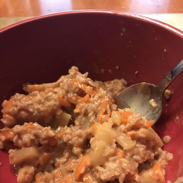 Hummingbird Carrot Cake Oatmeal
