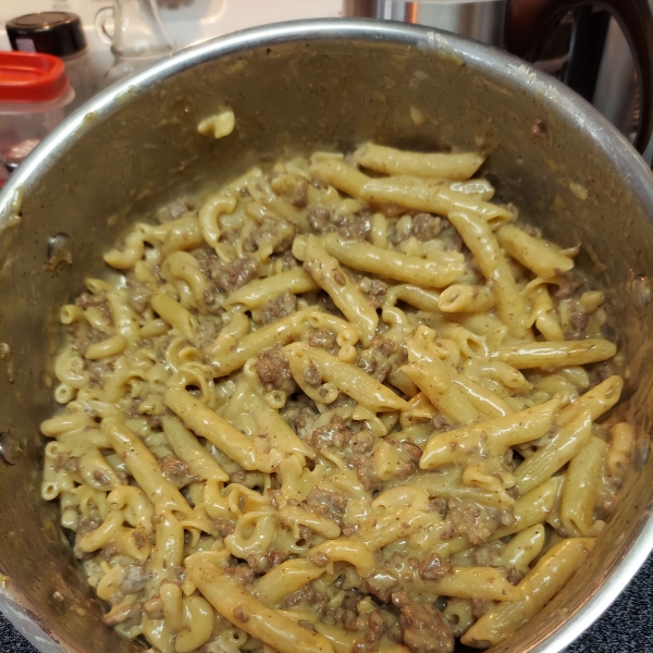 Cheese and Hamburger Macaroni