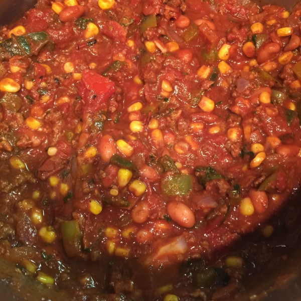 Smokin' Scovilles Turkey Chili