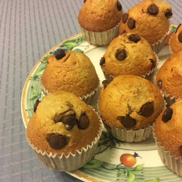 Chocolate Sponge Cake Muffins