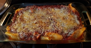 Stuffed Shells with Four Cheeses