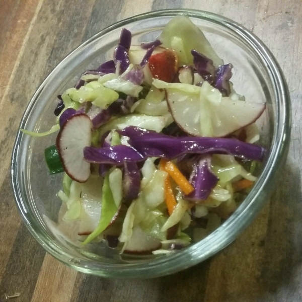 Spicy Garden Slaw