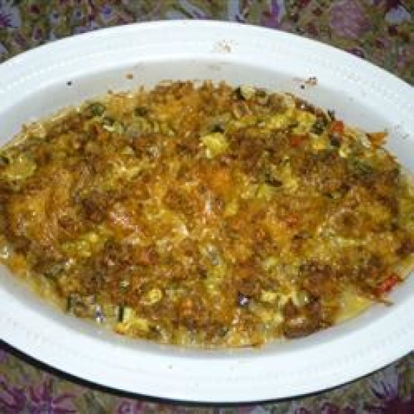 Eggplant and Zucchini Casserole