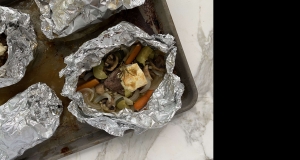 Lamb Chops and Vegetables in Foil