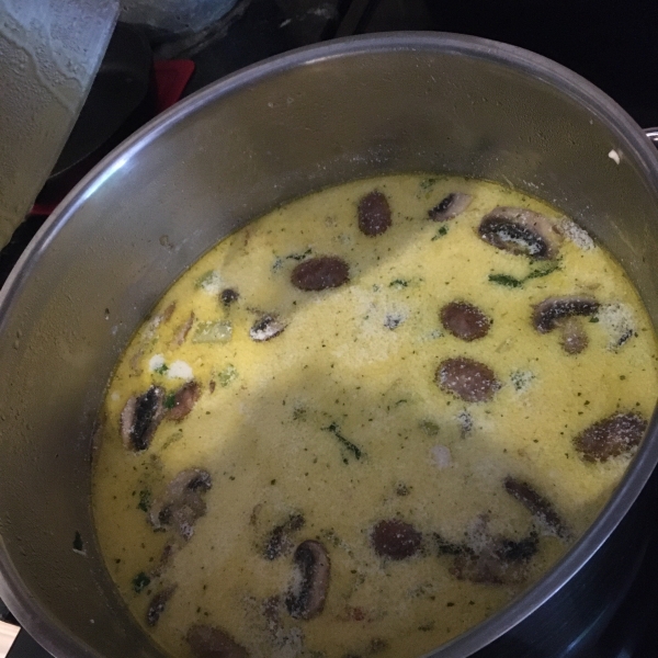 Chicken, Fennel and Mushroom Soup