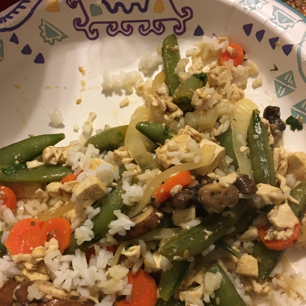 Tofu Vegetable Stir Fry