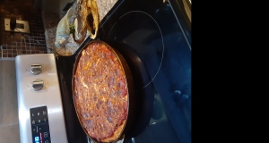 Chicago Deep-Dish Pizza