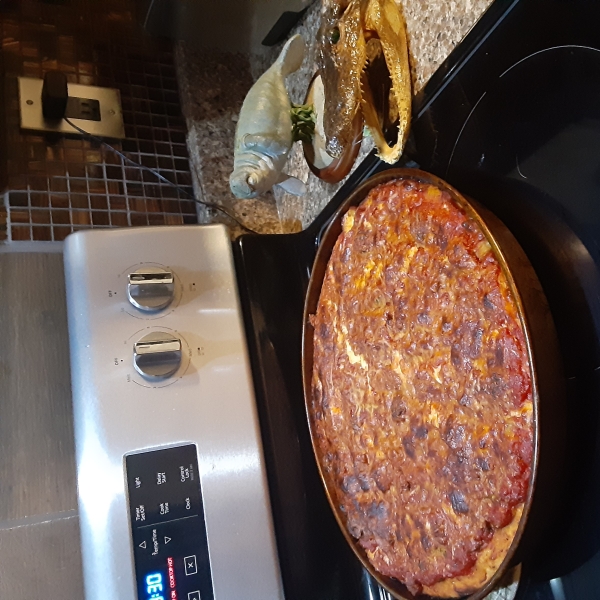 Chicago Deep-Dish Pizza
