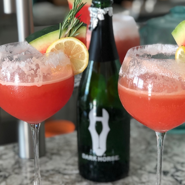 Rosemary-Infused Watermelon Lemonade
