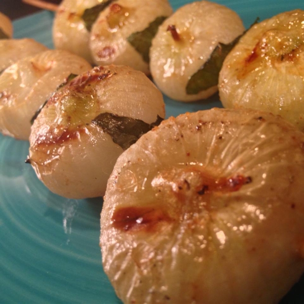 Grilled Cipollini Onions