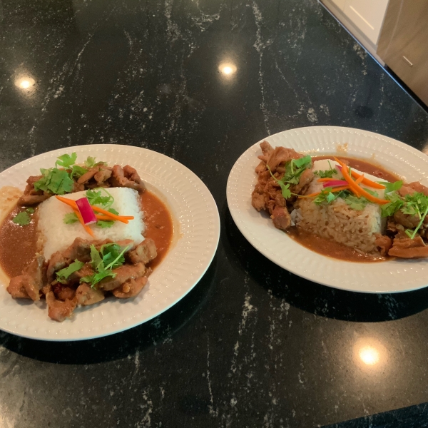 Thai Chicken Thigh Bake