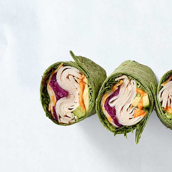 California Turkey Club Wrap