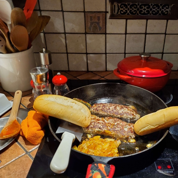 Blue Cheese Burgers