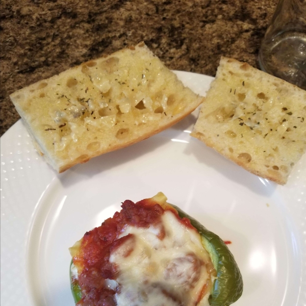 Lasagna-Stuffed Peppers