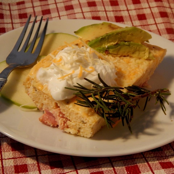 Holiday Rosemary and Ham Casserole
