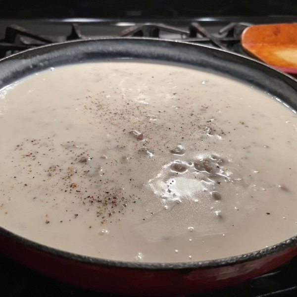 Mom's Country White Gravy