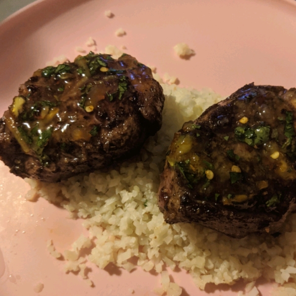 Chef John's Grilled Lamb with Mint-Orange Sauce
