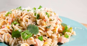 Fresh Summertime Bow-Tie Ham Salad