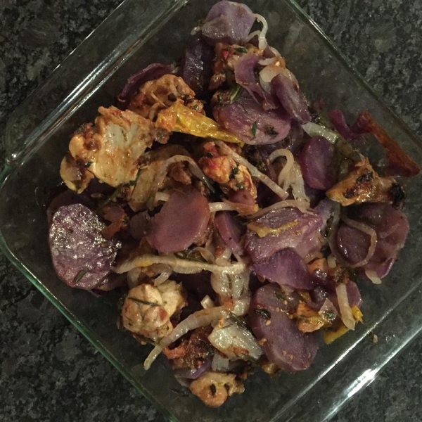 Seared Rabbit with Rosemary Potatoes