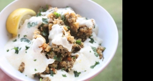 Spicy Quinoa and Spinach Pulao (Pilaf)