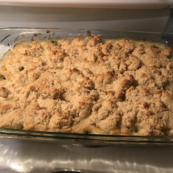 Chicken Biscuit Pie