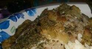 Baked Bluefish