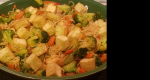 Fast and Easy Tofu Lo-Mein