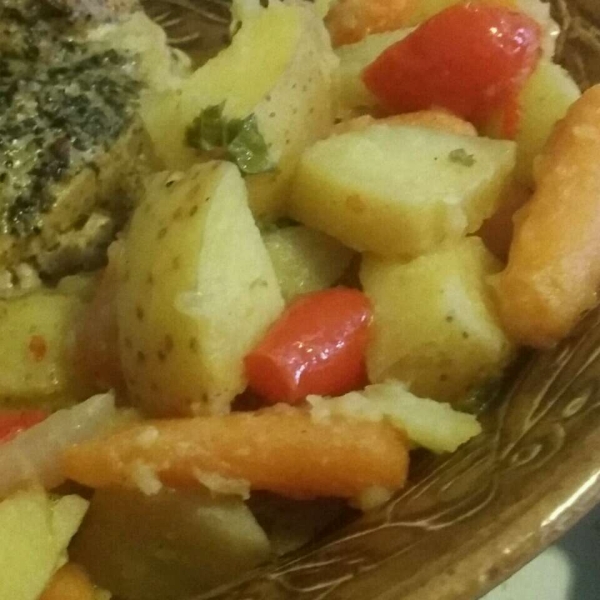 Spicy Slow Cooker Potatoes