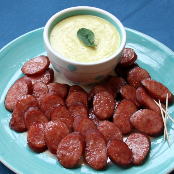 Smoked Sausage and Apple Stuffing Bites