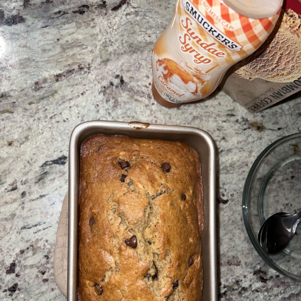 Banana Chocolate Chip Bread