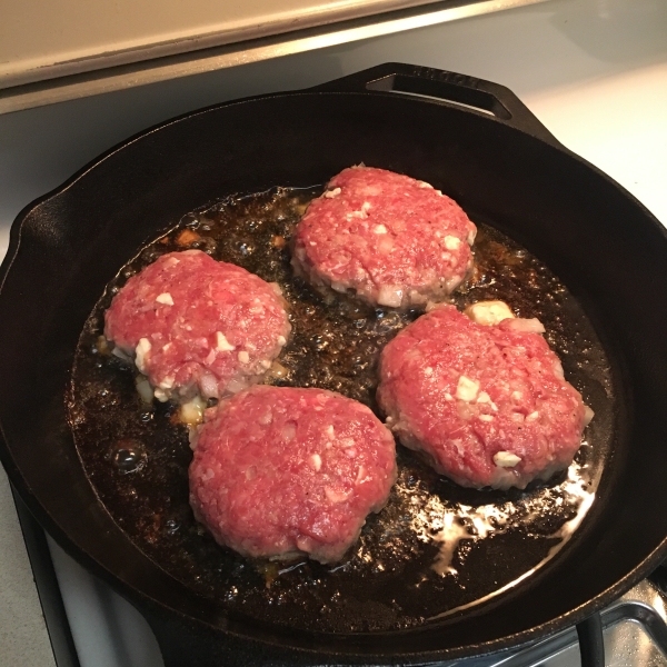 Low Carb Lamb Burgers