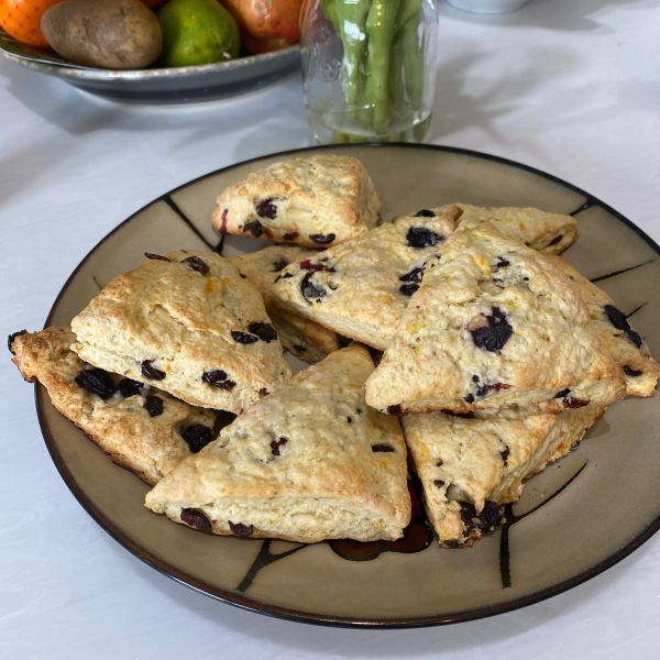 Cranberry Orange Scones
