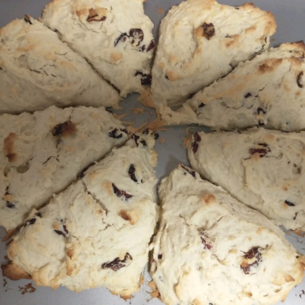 Cranberry Orange Scones