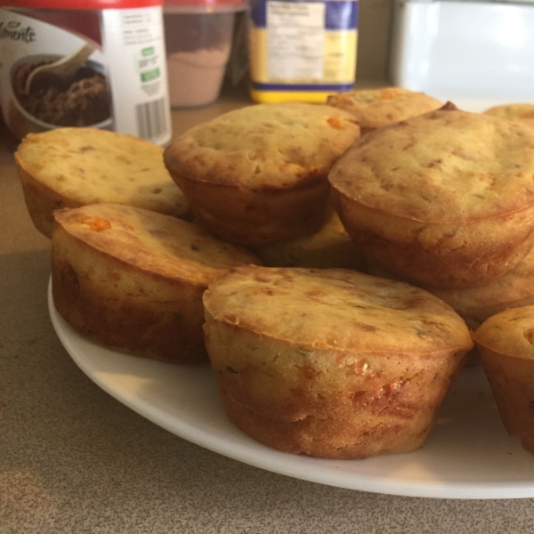 Bacon Cheddar Chive Muffins