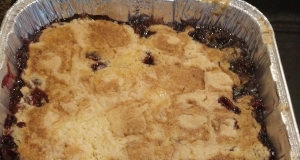 Blackberry Dump Cake
