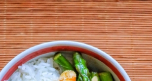 Orange Chicken with Asparagus