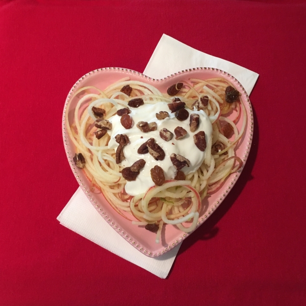 Spiralized Apple Cup