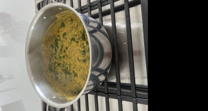 Raghavan's Palak Masoor Dal (Red Lentils with Spinach)