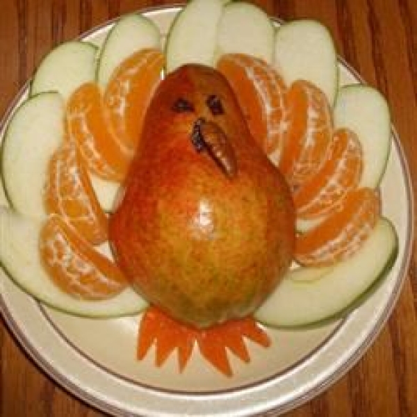Sheri's Fun Fruit Turkey
