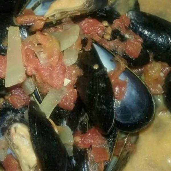 Garlic Wine Mussels