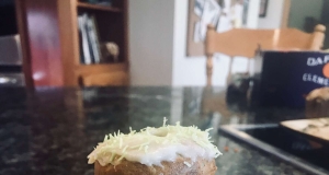 Carrot Cake Donut Holes with Cream Cheese Dip