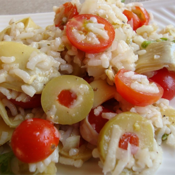 Tracy's Tomato Artichoke Rice Salad