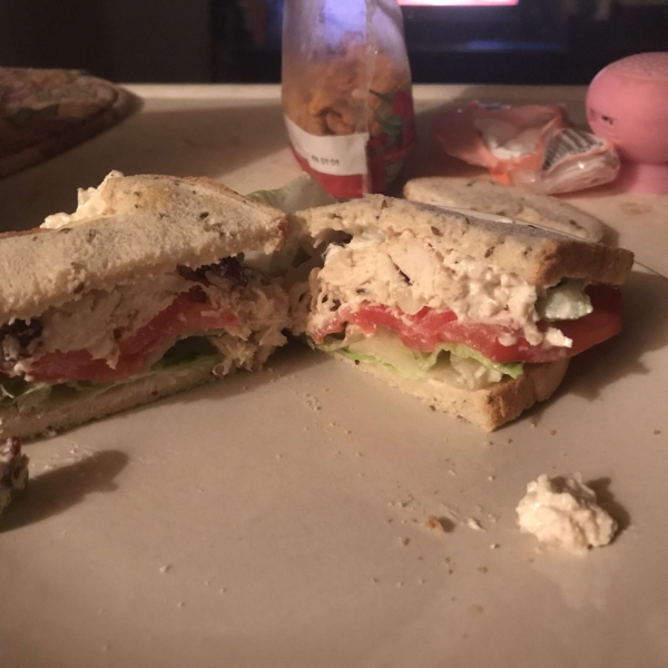 Grilled Chicken Salad Sandwich