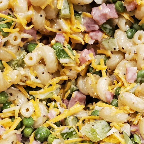 Ham and Shell Salad