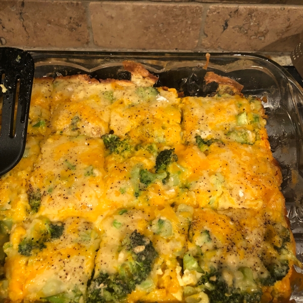 Broccoli Cheese Squares