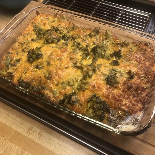 Broccoli Cheese Squares