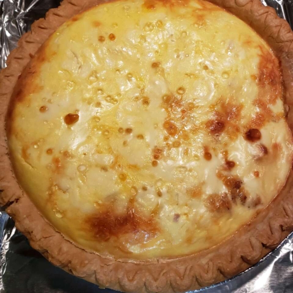Sour Cream Chicken Quiche