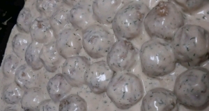 Swedish Meatballs with Creamy Dill Sauce