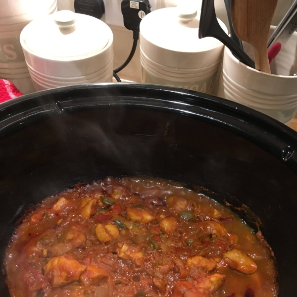Slow Cooker Chicken Jalfrezi