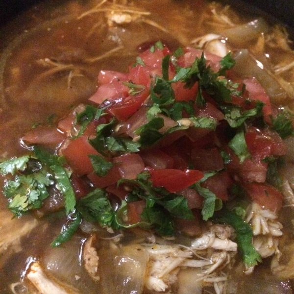 Chipotle Pepper and Chicken Soup